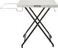 Cuisinart Fold ‘n Go Prep Table Portable Folding Table and Grill Stand with Tool hooks Trash Bag Holder Paper Towel Rack 24” x 20” Steel Food Prep Station Perfect for BBQs Tailgates and Camping