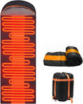 Sleeping Bags for Adults Backpacking Camping Sleeping Bag for Kids Heated Sleeping Bag for Camping Outdoor Hiking Rechargeable Lightweight Compact Camping Essentials Gear