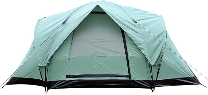 Large Camping Tent Family Tent 5~6 People 179.13x90.55x70.87inches Waterproof Mesh RoofLarge Living Room Capacity Family Camping Tent