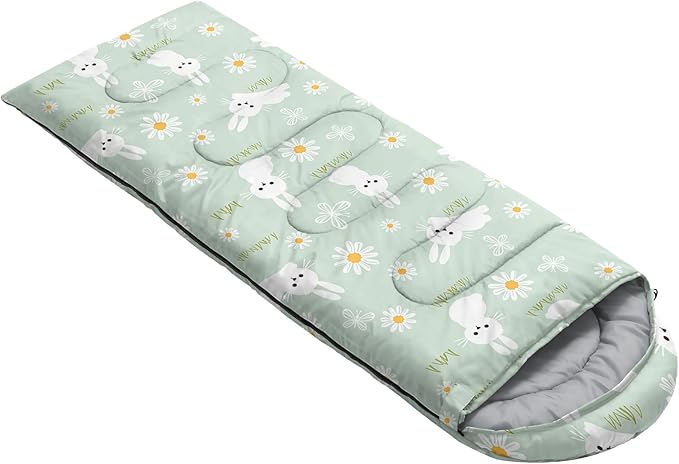 AILONEN Cartoon Car Sleeping BagsLightweight &amp Waterproof3 Season Warm &amp Cool WeatherCute Stars Printed Vehicles Transportation Sleeping Bags for BoysKidsAdults TravellingOutdoors