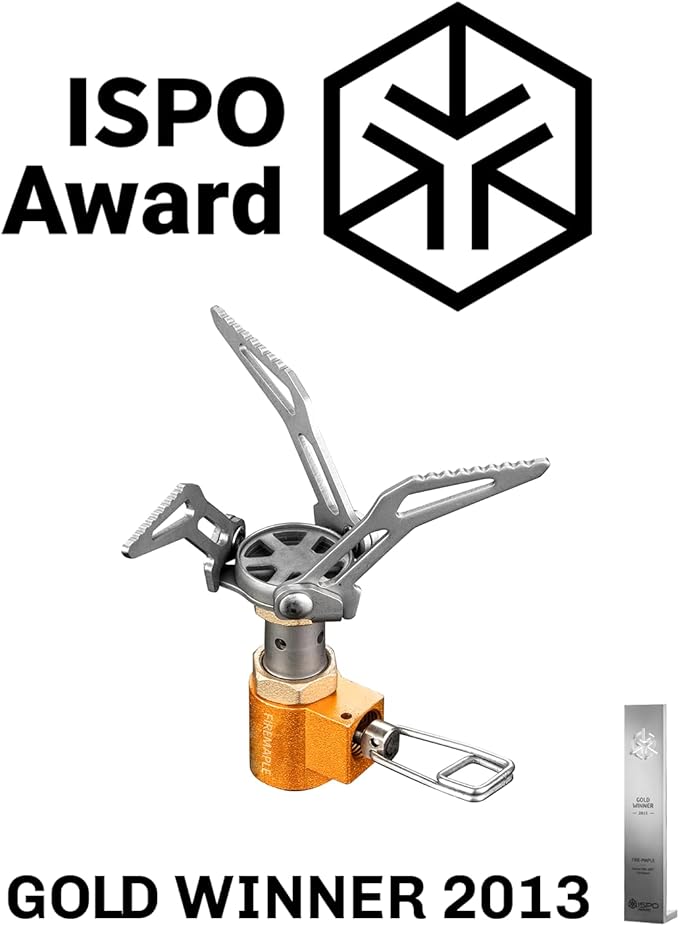 Fire-Maple FMS-300T Portable Stove Ultra Light Hiking Stove Titanium for Backpacking Camping Outdoor ISPO Design Award Gold Winner