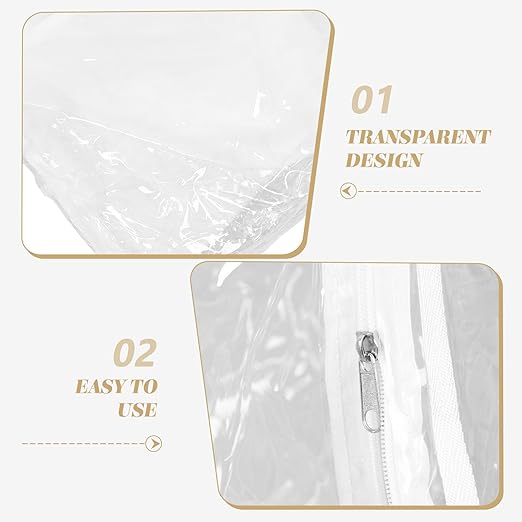 Protective Cover PVC 28X23X33 Inch Anti-Scratch Shield for Bakery Bun Pan Rack Appliance Dustproof Storage Accessory