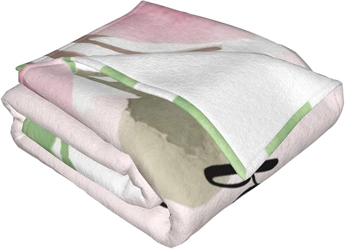 80X60 Isaiah 41：10 Lightweight Flannel Blanket - Soft and Breathable Polyester Suitable for Travel Camping and Home Decoration