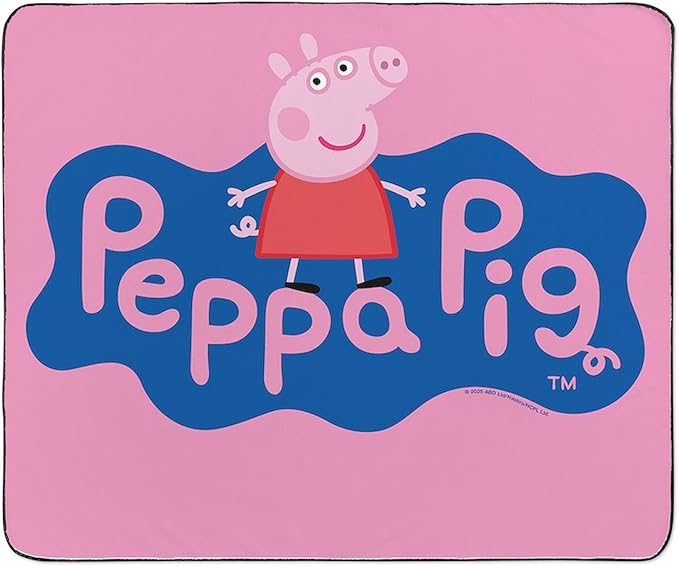 CafePress Peppa Pig 50 x 60 Water-Resistant Outdoor Blanket