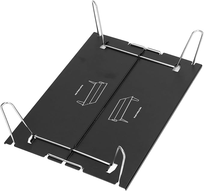 Camping Table 11.7 X 8.3 X 3.3in Portable Ultra Light Aluminum Alloy Folding Camp Side Table for Backpacking Camping Hiking Hunting Fishing