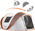 EchoSmile Instant Pop Up Camping Tent 2/4/6 Person Easy Setup Tent Water Resistant Dome Portable with Carry Bag
