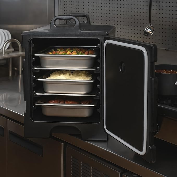 29A-007 - Insulated Food Pan Carrier - Holds 5 Full-Size Food Pans 2-1/2 Deep - NSF