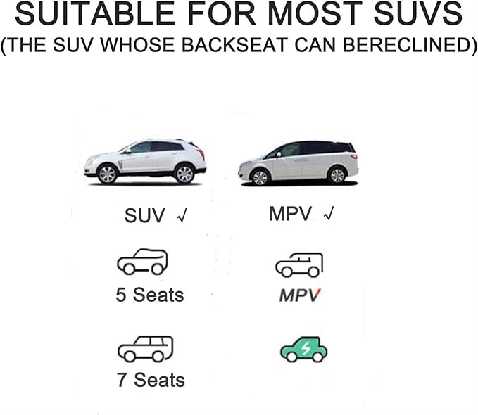 Inflatable Mattress Car Camping Mattress SUV Back Seat Inflatable Bed Outdoor Travel Sleeping Mat Flocked PVC Air Cushion