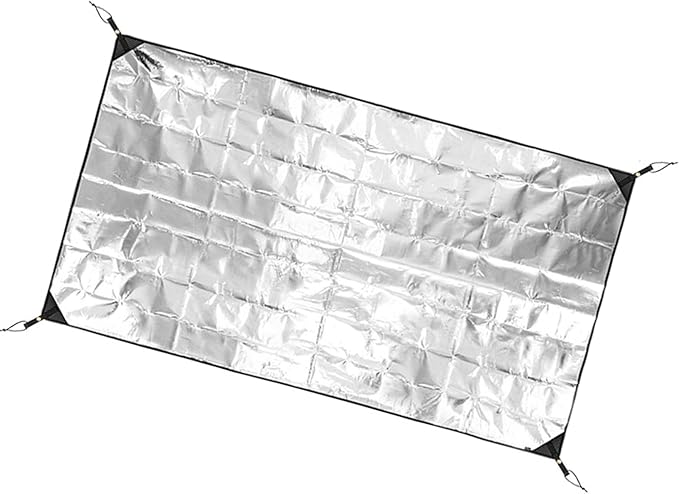 Outdoor Ground Mat Thickened Aluminum Foil Picnics Mat Sleep Tent Pad Thermal Insulating Mat Outdoor Accessories