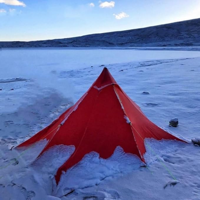 ASTA Gear Fengyin 2 Pyramid TentPortable Ultralight Tent Waterproof 1-2 Person for OutdoorCampingHikingBackpacking