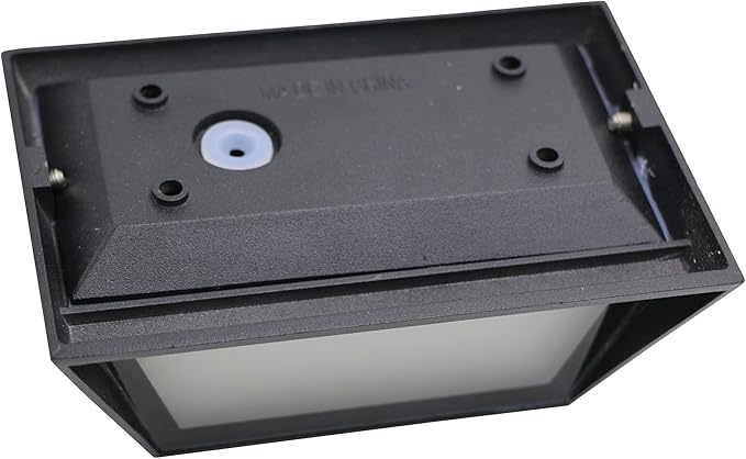 6W LED Outdoor/Indoor External Wall Sconces Light Waterproof Fixture Door Gate Step Stair Surface Mount Lamp Black Pure White