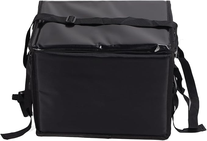 Food Delivery Backpack Insulated Food Delivery Large Capacity Multi Layer with Internal Support Structure Cushioning Effect for Takeout Delivery