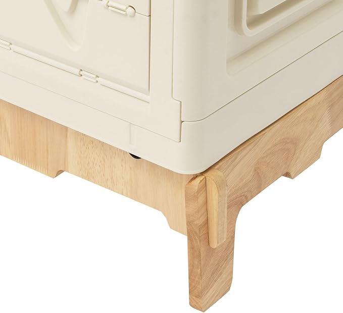 Camping Kitchen Table Folding Portable Outdoor Cook Station Folding Camping Table with 11.89 Gal Storage for Hiking Fishing Gardens