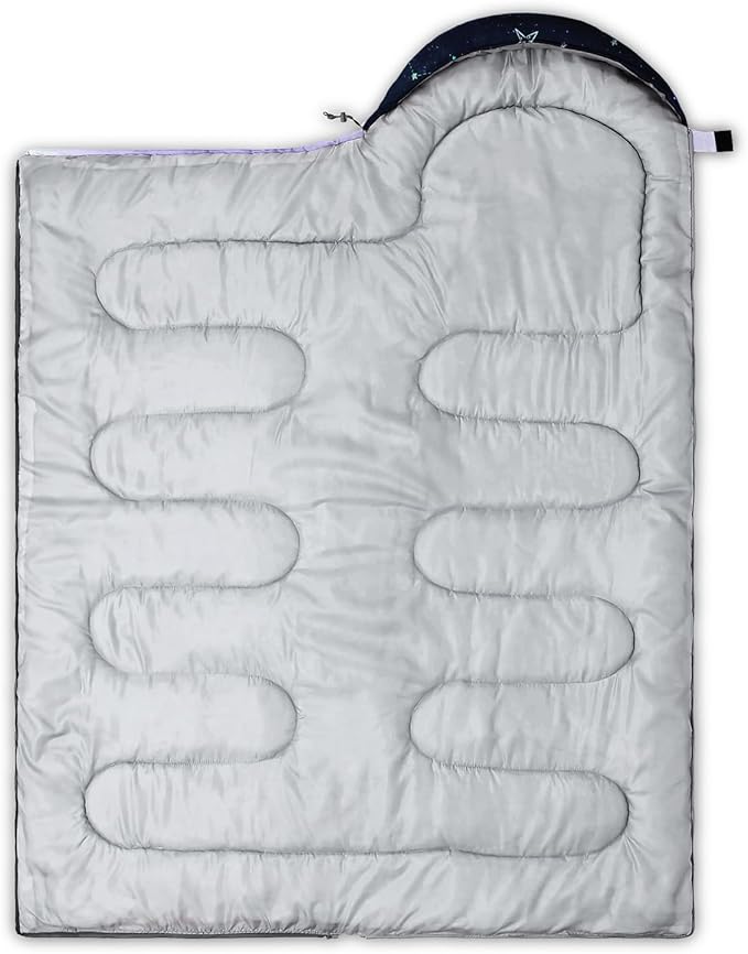 CVHOUSE Camping Sleeping Bags3 Season Warm &amp Cool WeatherLightweightWaterproof Sleeping Bags for Adults &amp KidsTravelingand OutdoorsCamping Gear Equipment