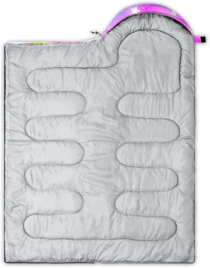 BSNTHO Camping Sleeping Bags3 Season Warm &amp Cool WeatherLightweightWaterproof Sleeping Bags for Adults &amp KidsTravelingand OutdoorsCamping Gear Equipment