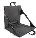 Crazy Creek Original Chair Perfect for Stadium Seats Camping Hiking &amp More Comfort On All Terrains Adjustable Straps Lightweight Design Water-Resistant Slate