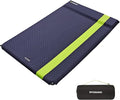 FUNDANGO Double Self Inflating Sleeping Pad for Camping Sleeping Mat with Built-in Pillow Portable Lightweight Large Inflatable Foam Air Mattress 2 Person for Backpacking Tent CarTravel Outdoor