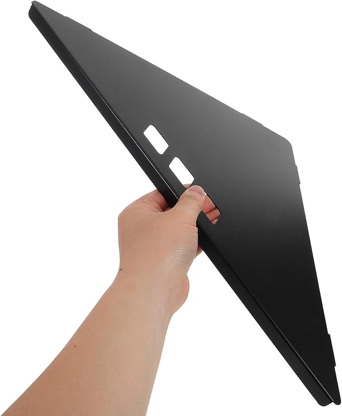 Folding Table Accessories Corner Sleeve Extender Lightweight Black Triangular Connector Plate for Outdoor Camping Picnic Foldable Desk Extension