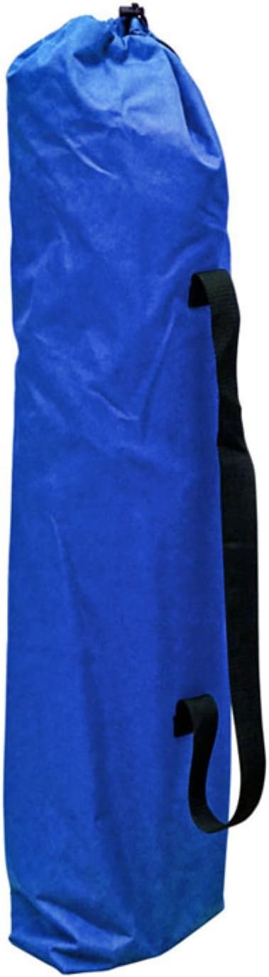 GigaTent Blue Folding Camping Chair – Ultra Lightweight Collapsible Quad Padded Lawn Seat with Full Back Arm Rests Cup Holder and Shoulder Strap Carrying Bag – Powder Coated Steel Frame