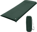 Tangkula Self Inflating Sleeping Pad 3 Inch Inflatable Camping Mattress Pad with 9.5R Value Insulated Foam Camping Mat with Pillow Lightweight Camp Sleep Pad for Backpacking Car Tent