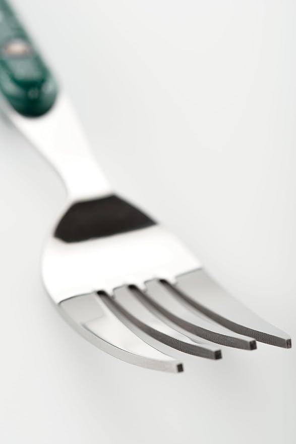 GSI Outdoors Pioneer 12 Piece Cutlery Set Camping Flatware - Green