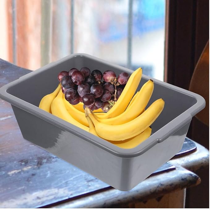 Thickened Plastic B Sink Container Buckets Tub for Dishes Food Washing Bowl