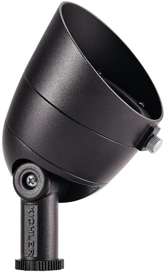 Kichler 16157AZT27 Transitional Accent from Landscape LED Collection Dark Finish 3.50 inches Textured Architectural Bronze