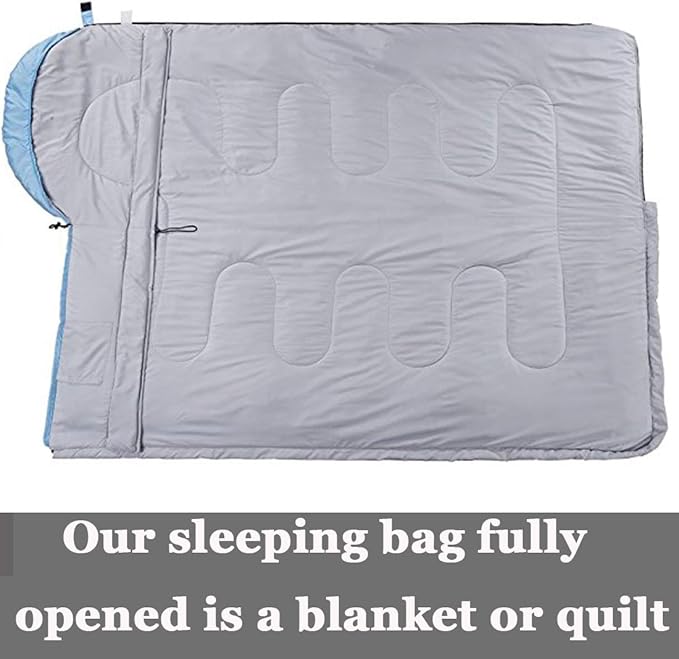 3-4 Season Sleeping Bag for Adults &amp Kids Lightweight Warm Cold Weather Camping Bag with Waterproof Compression Sack – Portable for Hiking Backpacking Traveling &amp Outdoor Adventures