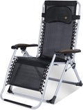 Sunloungers Extra Wide Sun Loungers Chair Premium Folding and Reclining Sunlounger Camping Lounge Chair Portable Chair with Foot Rest Support 200kg
