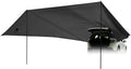 GEERTOP Large Car Awning Tarp for Camping Backpacking Tarp SUV Tailgate Truck Canopy Sun Shade Waterproof Outdoor Rear Vehicle Awning Shelter for Van MPV Campers