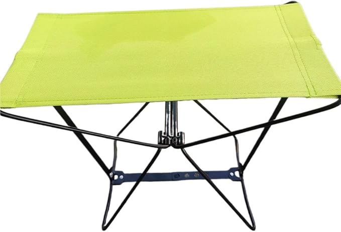 Lightweight Oxford Cloth Portable Folding Stool – Mini Outdoor Stool for Camping Travel Fishing &amp Queuing(Fluorescent Greens)