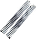2PCS Adjustable 2M Tarp Poles Iron Thicken Stick Rack Rod Pole Outdoor Camping Ultralight Canopy Awning Tent Support Pole