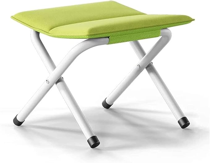 Foldable Fishing Chair Ultra Lightweight Portable Camping Chair with Aluminum Alloy Frame 100KG Load Capacity for Fishing Camping Picnic (C)