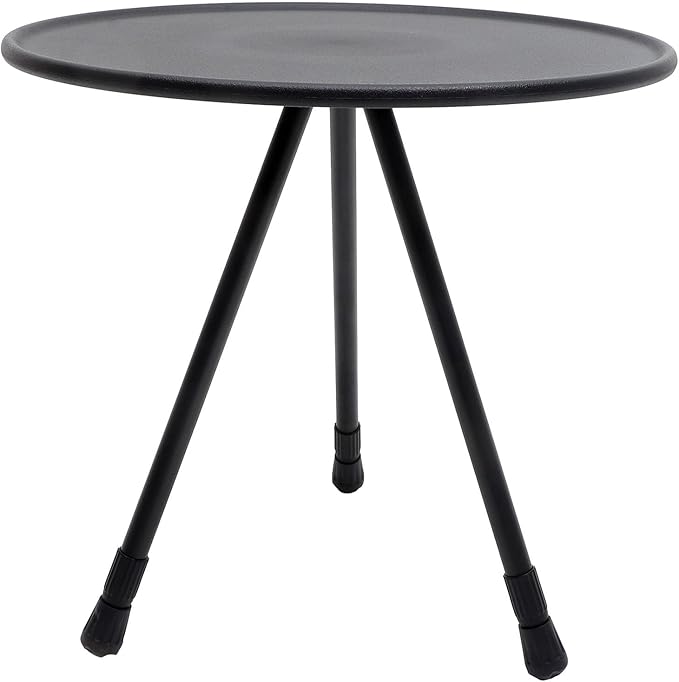 CHILDWEET Portable Folding Camping Table Outdoor Small Adjustable Tripod Foldable Grill Table for Hiking Picnic BBQ Balcony Use with Carry Handle