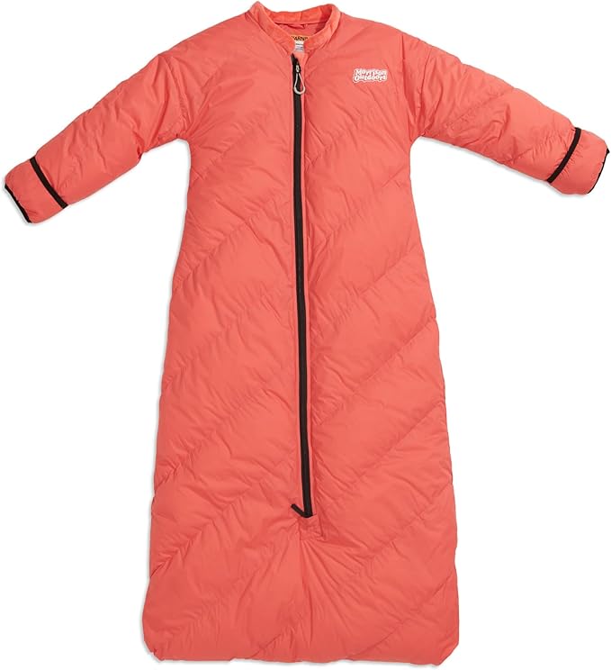 Mighty Mo 20° Down Kids Sleeping Bag (Ages 3-5). The Warmest Lightest Camping Sleeping Bag for Kids Ages 3-5.