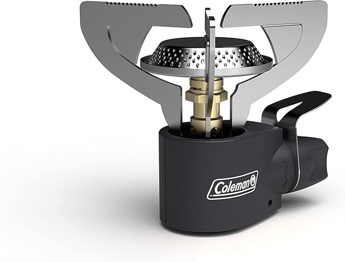 Coleman Classic 1-Burner Backpacking Stove Portable Lightweight Camp Stove with Adjustable Burner &amp Pressure Control 10000 BTUs of Power for Camping Backpacking Tailgating &amp More