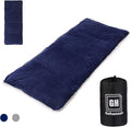 Gehannah Thick Camping Sleeping Pad Soft Comfortable Microfiber Camping Cot Pads for Adults Lightweight Foldable Sleeping mats for Traveling Hiking Backpacking Traveling
