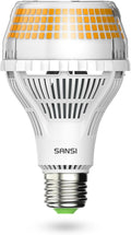 SANSI 400W Equivalent A21 LED Light Bulb 3000K Soft Warm White 6000 High Lumens E26 LED Bulbs Non-Dimmable Bulb w/Ceramic Technology 40 Watt Power Energy Saving Light Bulb for Home Office