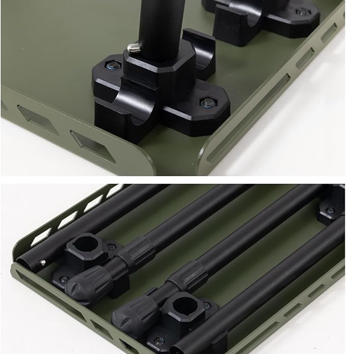 Outdoor Furniture 2 in 1 Folding Table Stool Camping Outdoor Practical Small Table Aluminum Alloys Folding Small Chair for Camping Picnics