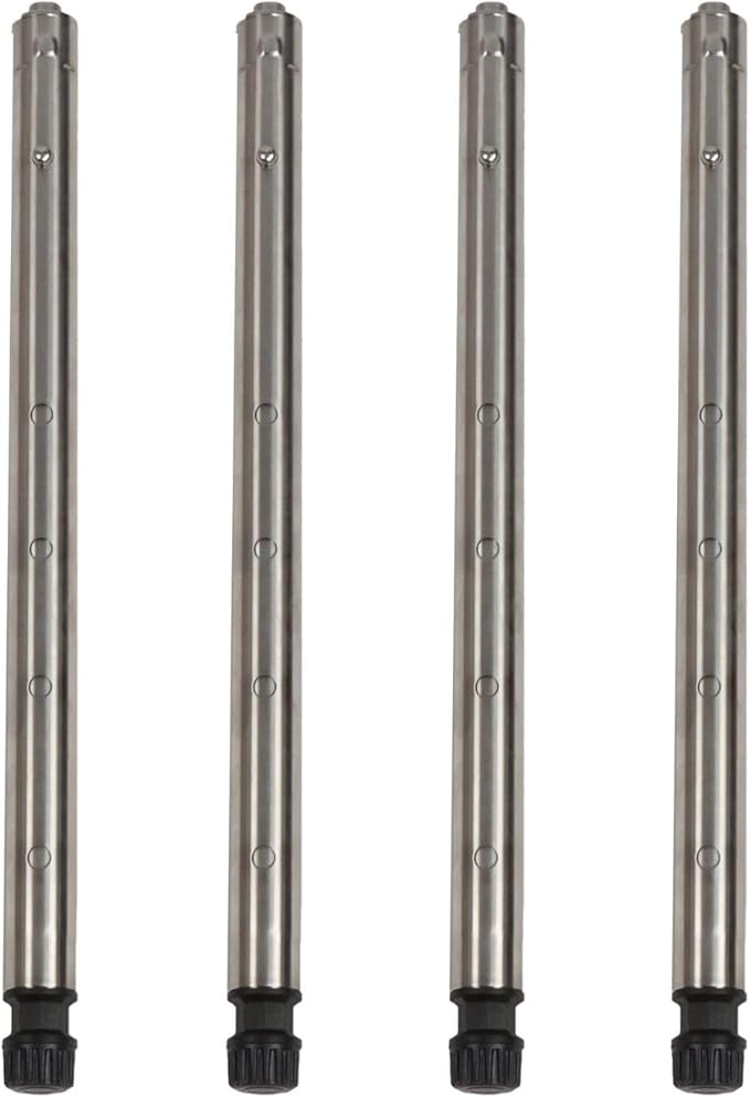 IGT Camping Table Legs 304 Stainless Steel Adjustable Height Telescopic Design Tool-Free InstallationCompatible with Most IGT Frames Outdoor Cooking Picnic BBQ (Set of 4) (M (15.7”–26.0”))