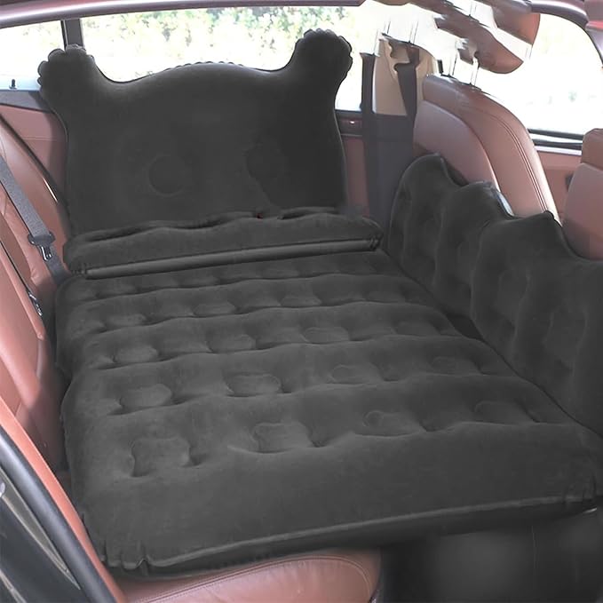 Camping Inflatable Mattress SUV Truck Air Mattress Waterproof PVC Material Outdoor Travel Sleeping Mat Car Camping Equipment