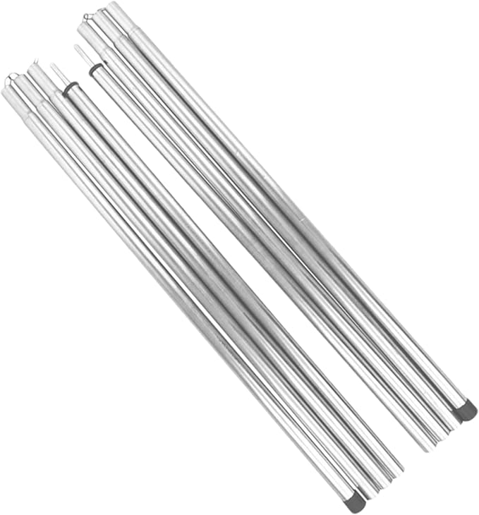 Tent Pole - Universal Portable Heavy Duty Awning Support - Beach Shade Awning Polesfor Outdoor Vacation Holiday Travel Road Trip Beach Camping Hiking