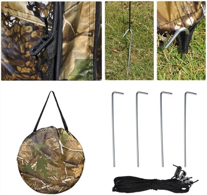 Portable Pop-Up Privacy Changing Tent (Leaf)