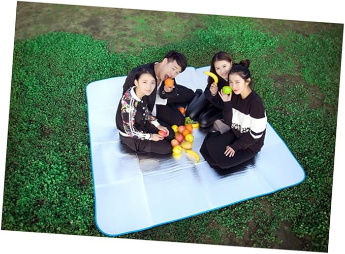 HANABASS Double Sided Picnic Mat Multi Functional Camping Blanket Portable Outdoor Cushion for Hiking Beach Concerts Lightweight Durable Easy to Carry