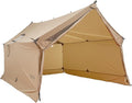 VEVOR Hot Tent Camping Tipi Hot Tents with Stove Jack Portable Winter Camping Tents with Snow Skirt Easy Setup Waterproof 4 Season Shelter Tents for Fishing Backpacking