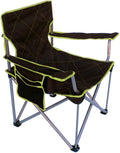 TravelChair Big Kahuna Chair Supersized Camping Chair 800lb Capacity Black One Size (599)