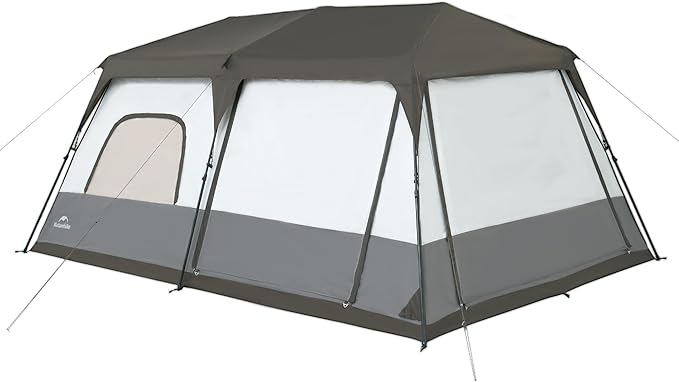Naturehike Cape 4/6/8 Person Camping Tent 60S Easy Setup Instant Tent Pop up Tent Waterproof Large Tall 6/8 Person Tents for Camping Car Camping