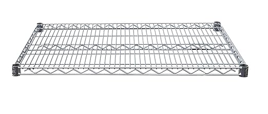 NSF Approved Heavy Duty Chrome Wire Shelf | 30 x 21 | Adjustable Metal Storage Shelf for Kitchens Utility Rooms Storage Offices &amp Home