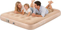 Queen Air Mattress with Built-in PumpBlow Up Mattress Self InflatablePortable Air Bed Guest Bed for Camping Hiking Travel Home
