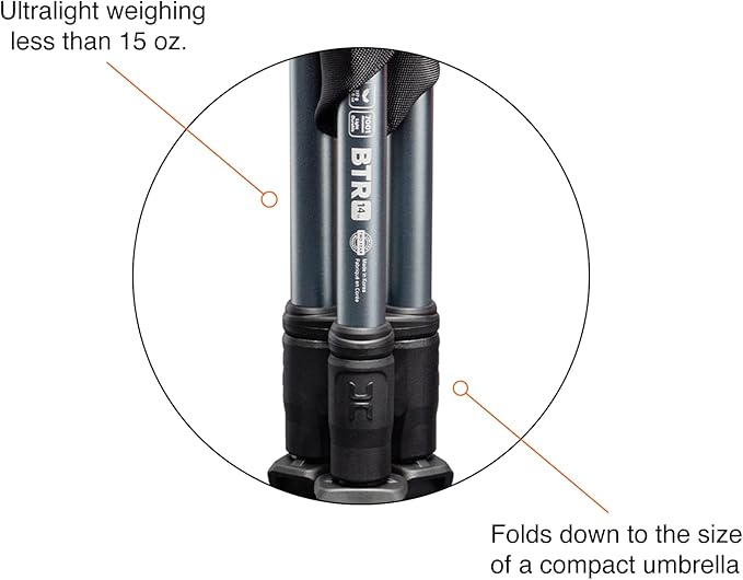 Hillsound BTR Stool for Ultralight Backpacking &amp Hiking Lightweight Camping Chairs Compact Portable Outdoor Seat Hunting Adventures Durable Tripod Design Made in Korea